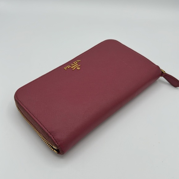 PRADA Saffiano Long Zip Wallet - Picture 9 of 10